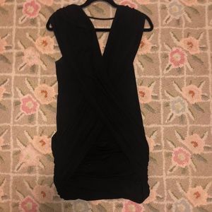 BCBG Alondra Gathered Cocktail Dress